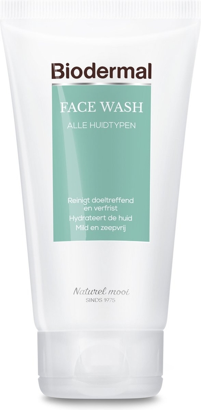 Biodermal Face wash - Milde gezichtsreiniger en make-up remover - 150ml