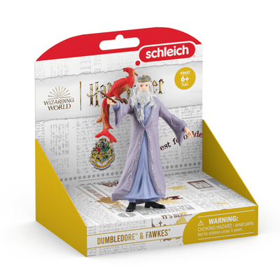 schleich WIZARDING WORLD - Perkamentus™ en Felix - Albus Dumbledore™ & Fawkes™ - Harry Potter - 42637
