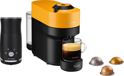 De'Longhi Nespresso Vertuo Pop ENV90.Y + Pierre Melkopschuimer
