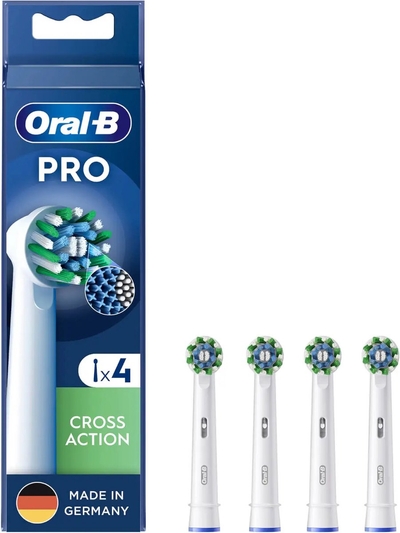 Oral-B CrossAction  opzetborstels - 4 stuks