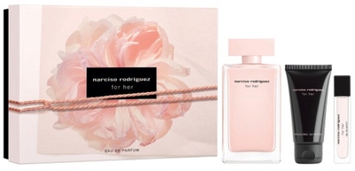 Narciso Rodriguez For Her Set 100ml EDP +10ml+BL 50ml