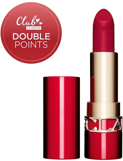 Clarins Joli Rouge Velvet | 742 - Joli Rouge | Lipstick 3,5 gr - 742 Joli Rouge