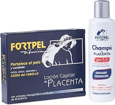 Valquer - Haarverzorgingspakket, lotion en shampoo - Anti-roos, anti-haaruitval, 6 ampullen van 15 ml + 200 ml, voor broos en breekbaar haar