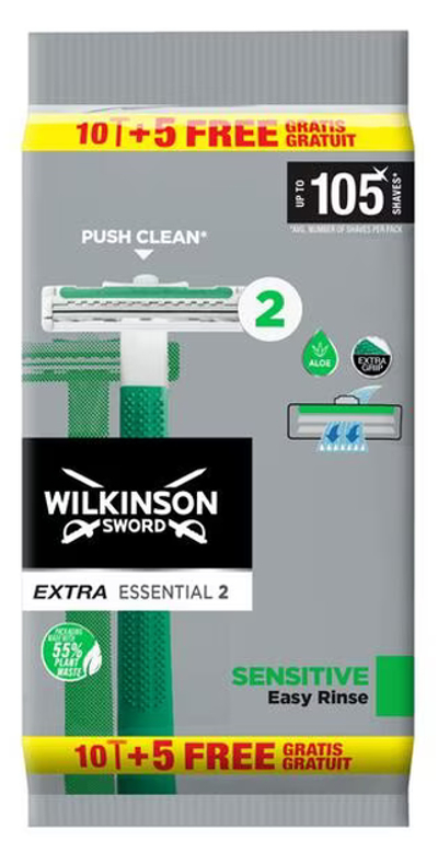 Wilkinson wegwerpmesjes - 2 stuks