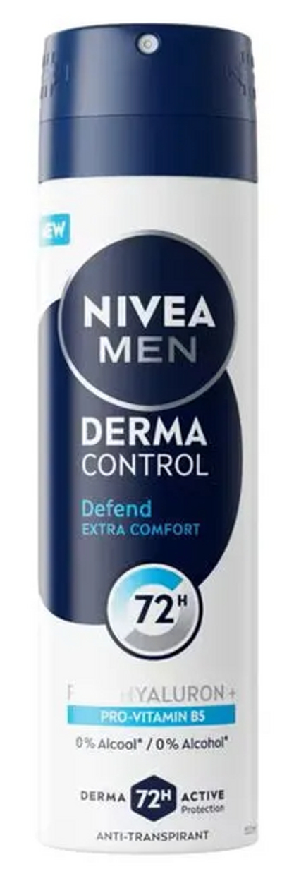 Nivea Men Derma Control Defend Deospray 150 ml