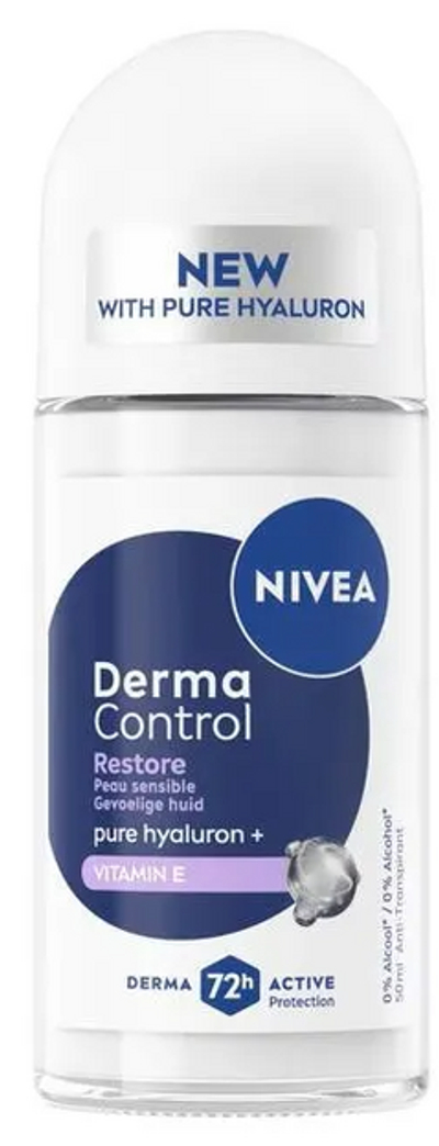 Nivea Derma Control Gevoelige Huid Deoroller 50 ml