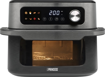Princess Heteluchtfriteuse - Maxi Crisp 10L - 182480 - 1700W - 8 Bakprogramma's - PFAS-Vrij - Digital Airfryer