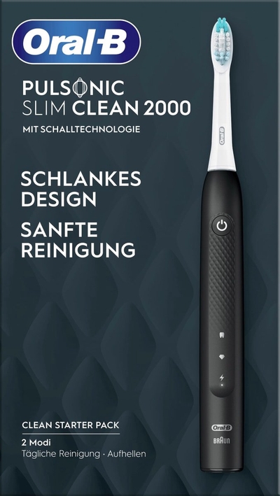 Oral-B Pulsonic Slim Clean 2000 - Elektrische tandenborstel - Zwart
