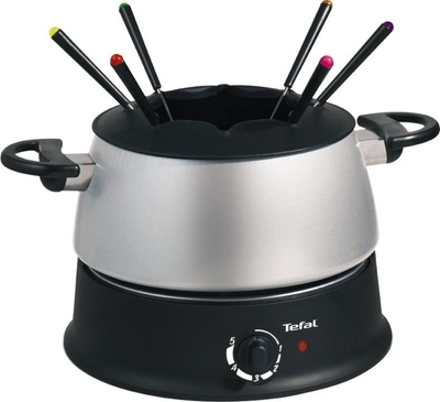 Tefal Indigo EF300010 - Elektrische Fonduepan - 6 Fonduevorkjes