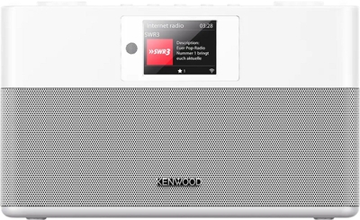 Kenwood CR-ST120S – Smart Radio met DAB+, Internetradio & Bluetooth - Wit