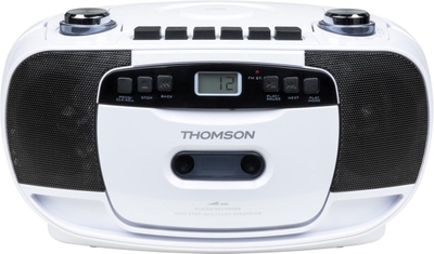 Thomson RK201CD Draagabre Radio/ Cassette/ CD Speler - Wit