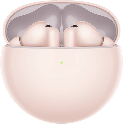 Headphones Huawei FreeBuds 7i Roze | Superieure gesprekskwaliteit met bone geleidingsmicrofoon (VPU) | Onbeperkte ruimtelijke audio met head tracking spatial audio | Intelligente dynamische actieve ruisonderdrukking (ANC 4.0)