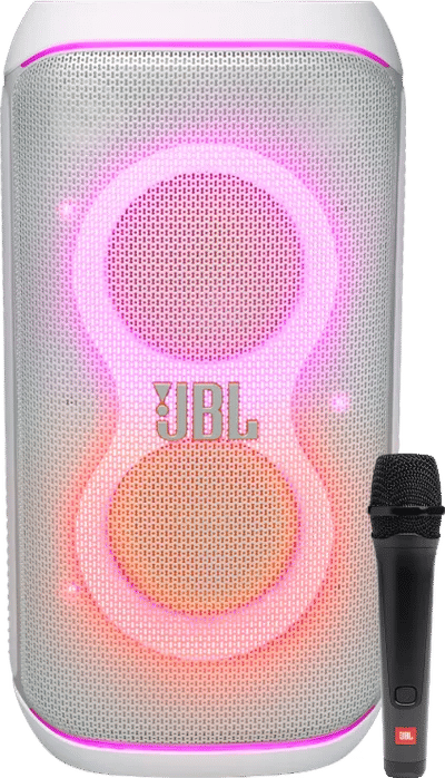 JBL Partybox Club 120 Wit + Bedrade Microfoon