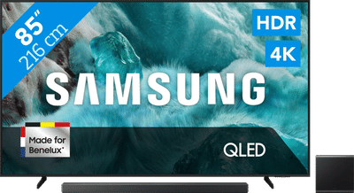 Samsung 85" QLED 4K Q7FA (2025) + Samsung HW-QS700F Zwart