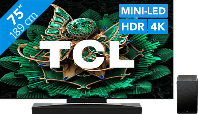 TCL 75" QD Mini-led C71K 4K (2025) + TCL Q75H