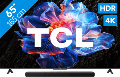 TCL 65" Led P61K 4K (2025) + TCL S45H 2.0 Soundbar