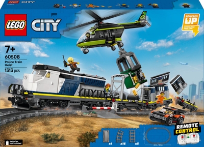 LEGO® City Overval op Politietrein - Speelgoedtreinset - 60508