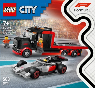 LEGO® City F1® Displaytruck met Audi F1® Racewagen - 60493