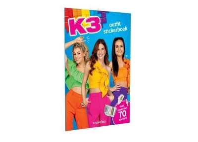 K3 stickerboek - Outfit stickerboek - met meer dan 70 stickers
