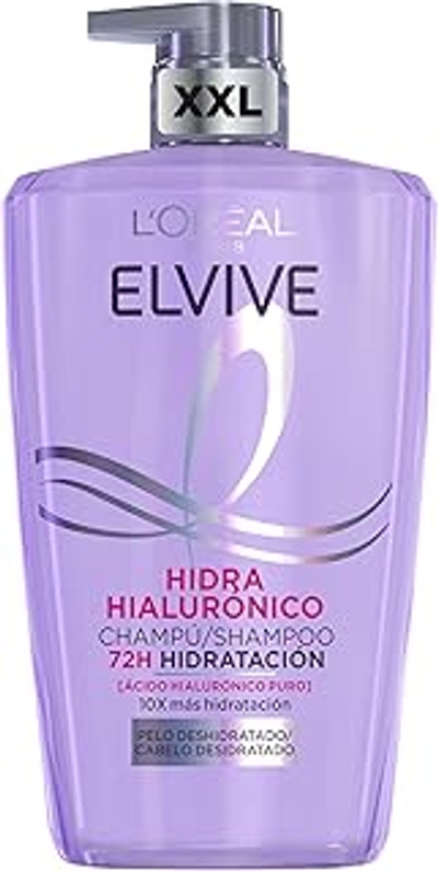 L OREAL DPGP FRANCE Elvive Hydra Hyaluron Shampoo 72 uur hydratatie 1 l