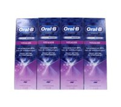 Oral-B Tandpasta 3D White Vitalize, 4 x 75 ml
