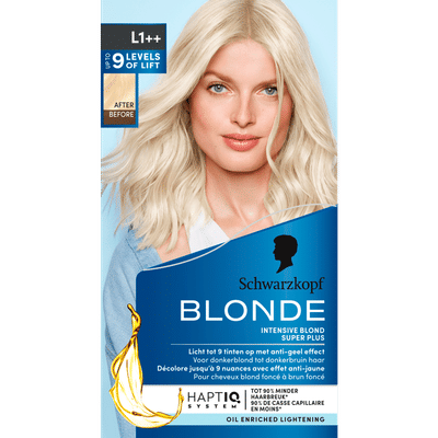 Schwarzkopf Blonde Omega Plex Intensive Blond Super Plus L1++ Haarkleuring