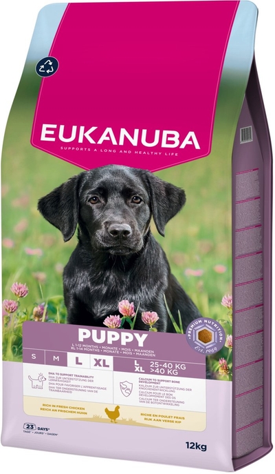 Eukanuba Puppy Large Breed Kip - Hondenbrokken - 12 kg hondenbrokken