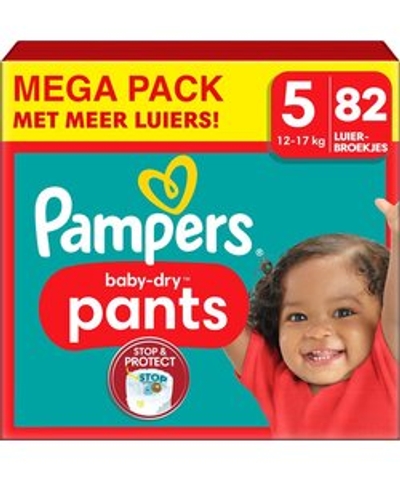Pampers Baby Dry Pants  luierbroekjes maat 5 - 82 stuks