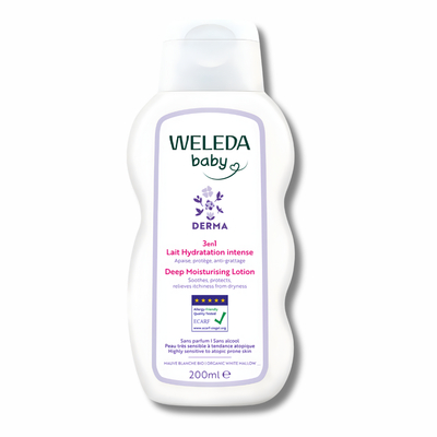 WELEDA Baby Derma 3-in-1 Hydraterende Body Lotion - 200ml