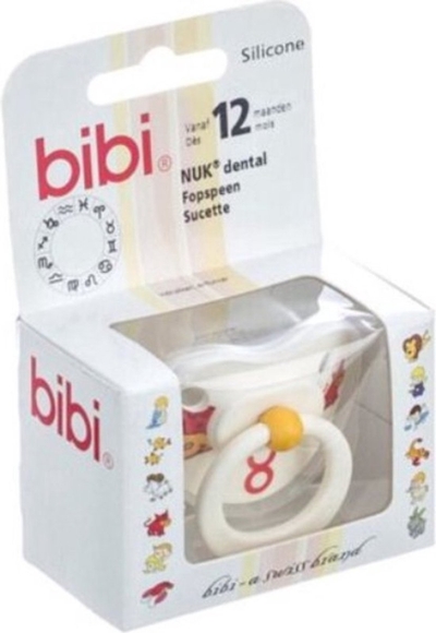 Difrax Fopspeen 6+ Maanden Natural Speen - CliniClowns - 1 stuk