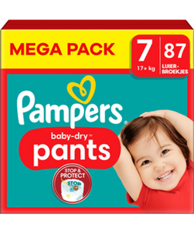 Pampers Baby Dry Pants  luierbroekjes maat 7 - 87 stuks