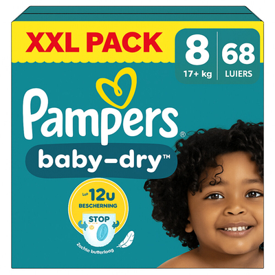 Pampers Baby Dry  luiers maat 8 - 68 stuks