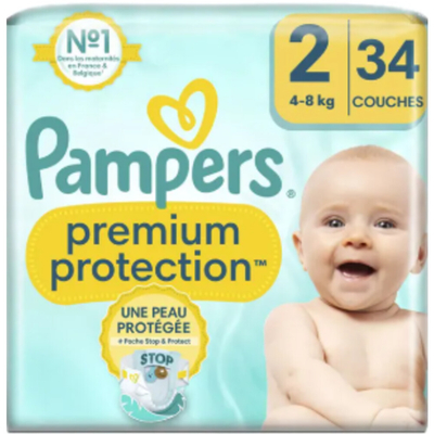 Pampers Premium Protection  luiers maat 2 - 136 stuks