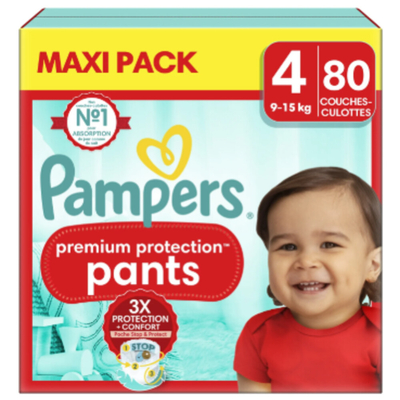 Pampers Premium Protection Pants  luierbroekjes maat 4 - 80 stuks