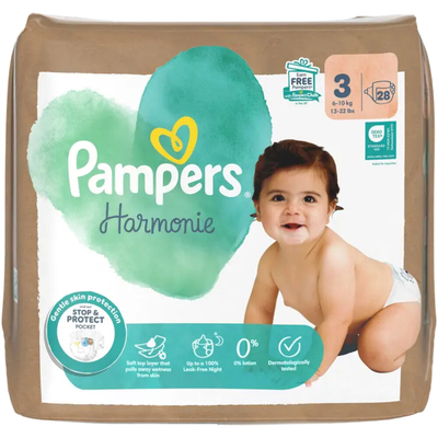 Pampers Harmonie  luiers maat 3 - 112 stuks