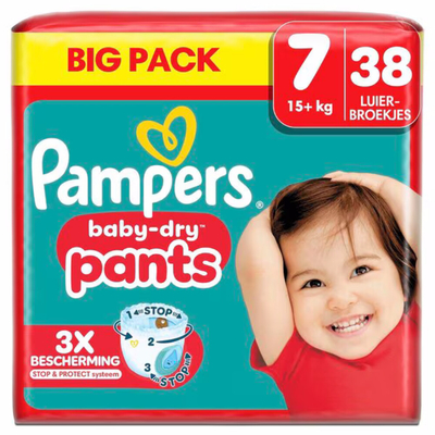 Pampers Baby Dry Pants  luierbroekjes maat 7 - 114 stuks