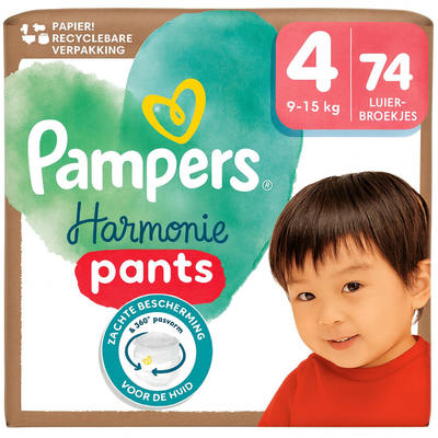 Pampers Harmonie Pants  luierbroekjes maat 4 - 148 stuks