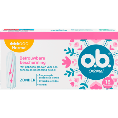 o.b. Original tampons normaal Persoonlijke hygiëne 16 stuks