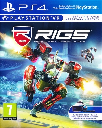 Sony RIGS Mechanized Combat League, PS VR, PlayStation 4, Multiplayer modus, T (Tiener)