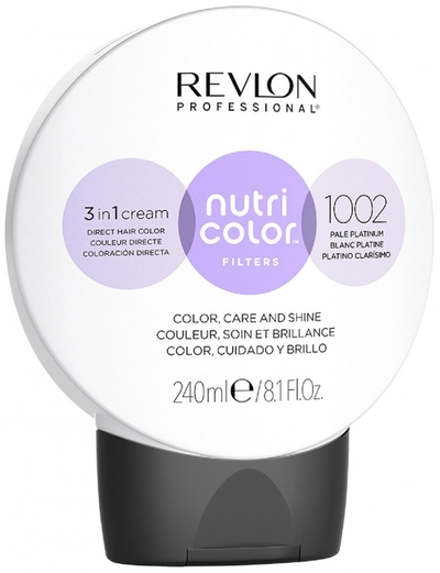 Haarmasker Revlon Nutri Color Platinum - 240 ml