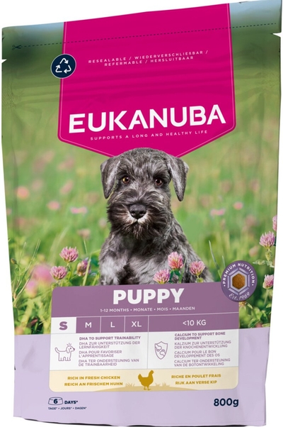 Eukanuba Life Care Dog Puppy Small Hondenvoer Chicken 800 gr hondenbrokken