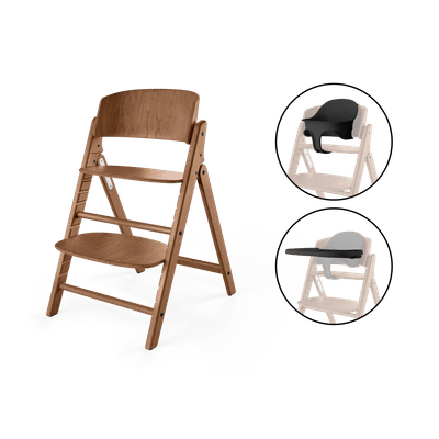 Kinderstoel Cybex CLICK&FOLD 3-in-1 All Natural/Dark Natural