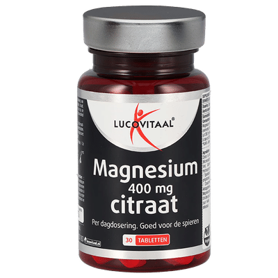 Lucovitaal Magnesium Citraat 400mg - 30 tabletten