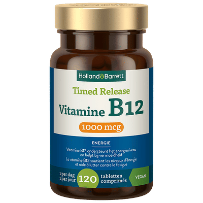 Holland & Barrett Timed Release Vitamine B12 1000mcg - 120 tabletten