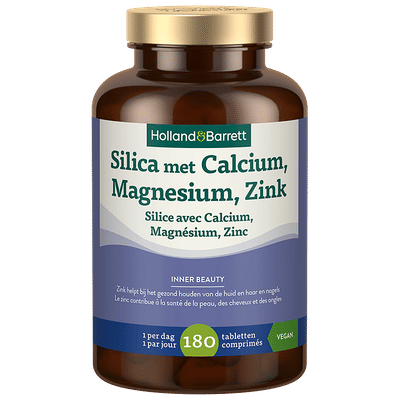 Holland & Barrett Silica met Calcium, Magnesium, Zink - 180 tabletten