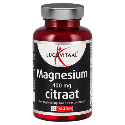 Lucovitaal Magnesium Citraat 400mg - 60 tabletten