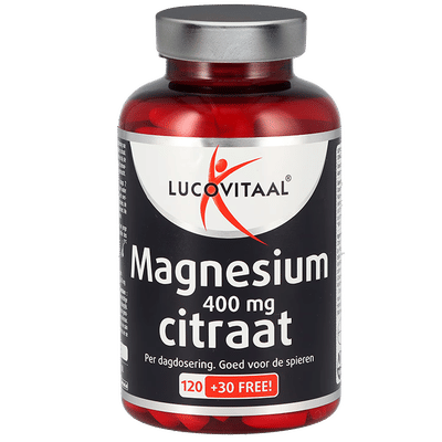 Lucovitaal Magnesium Citraat 400mg - 150 tabletten