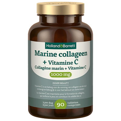Holland & Barrett Marine collageen + Vitamine C 1000 mg - 90 tabletten