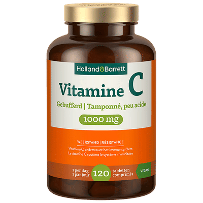 Holland & Barrett Vitamine C Gebufferd 1000mg - 120 tabletten