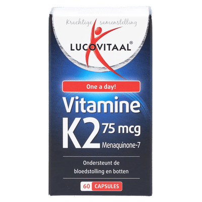 Lucovitaal Vitamine K2 75mcg (60 capsules)